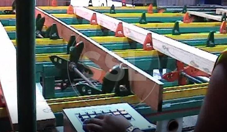 Shark Fin Board Turning System in operation - Supply Services Limited