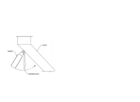 Diagram of a magnetic plate separator manual cleaning model.