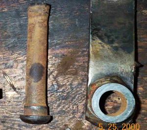 Corrosion of Rivet