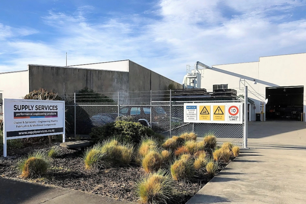 Exterior view of the Supply Services LTD Christchurch branch.