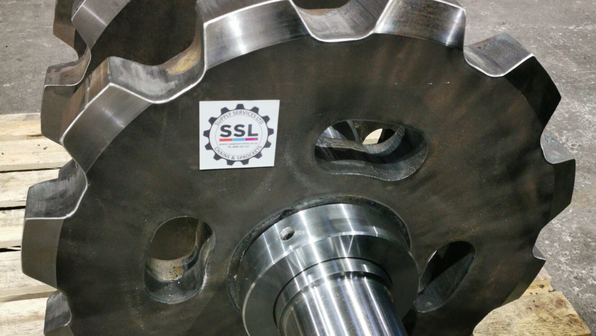 WH132XHDIBR Chipper infeed sprocket by Supply Services New Zealand