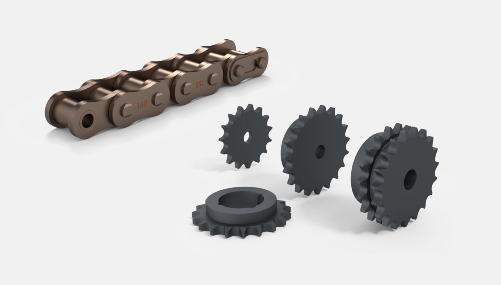 CAN-AM Roller Chain and sprockets from Supply Services.
