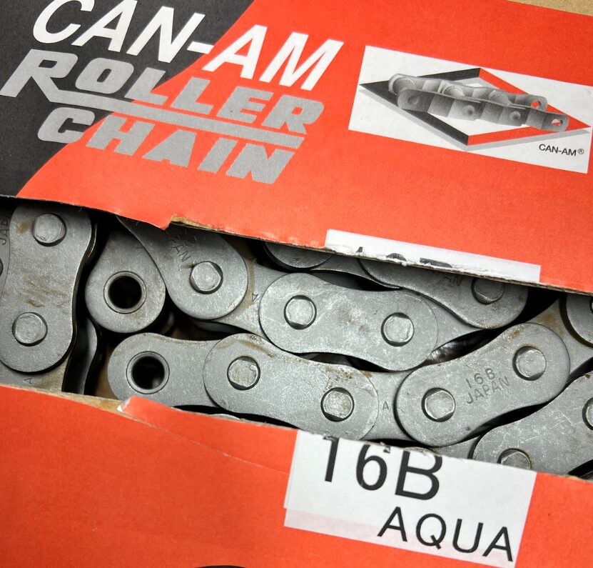 CAN-AM Roller Chain in product box.