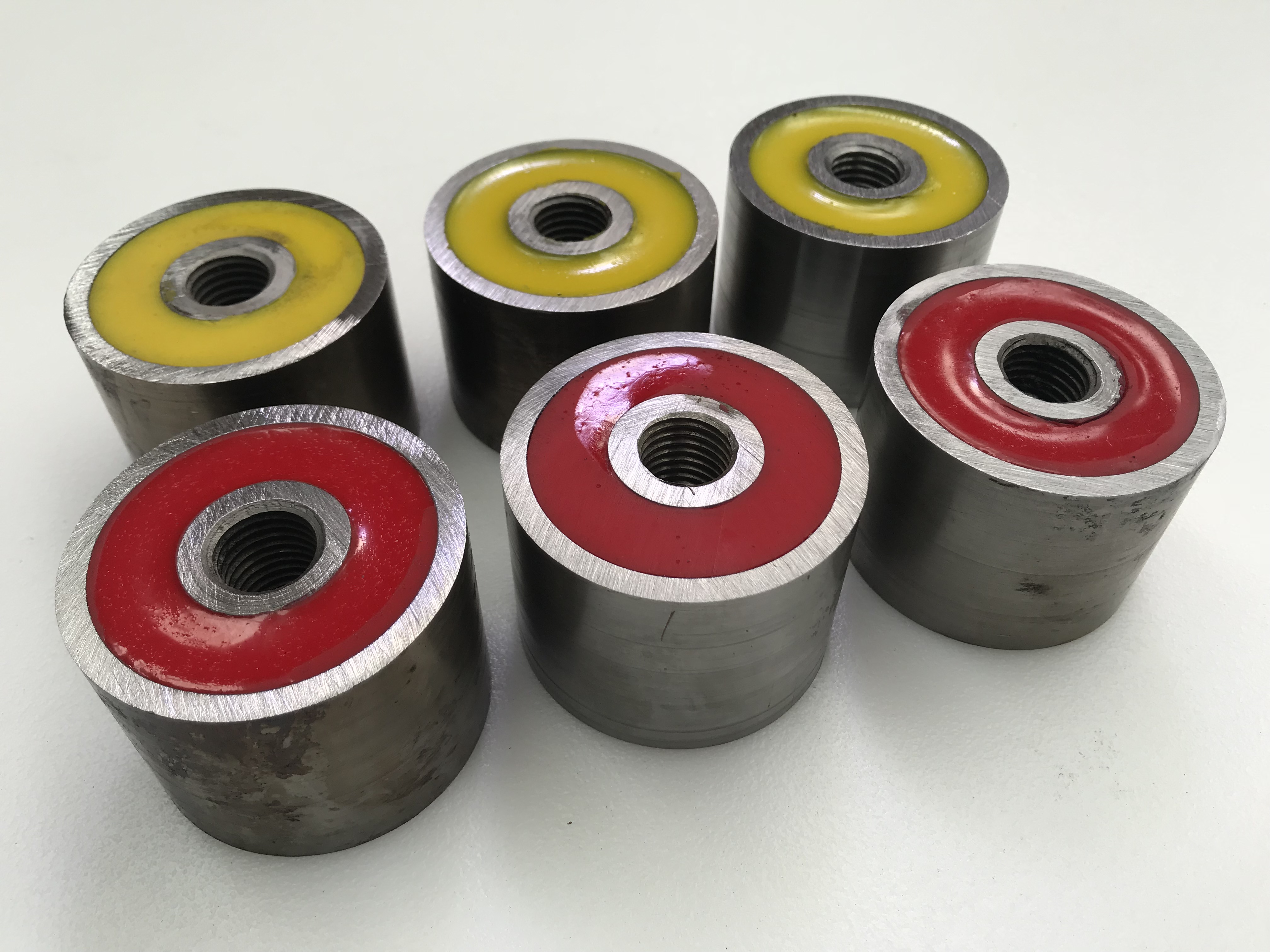 Polyurethane suspension bushings offer superior handling and increased durability.
